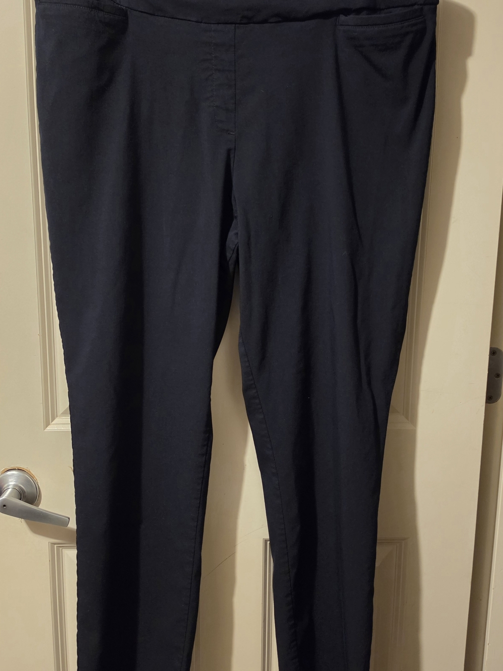 Apt. 9 Black Stretch Pull-On Trousers - Picture 2 of 8
